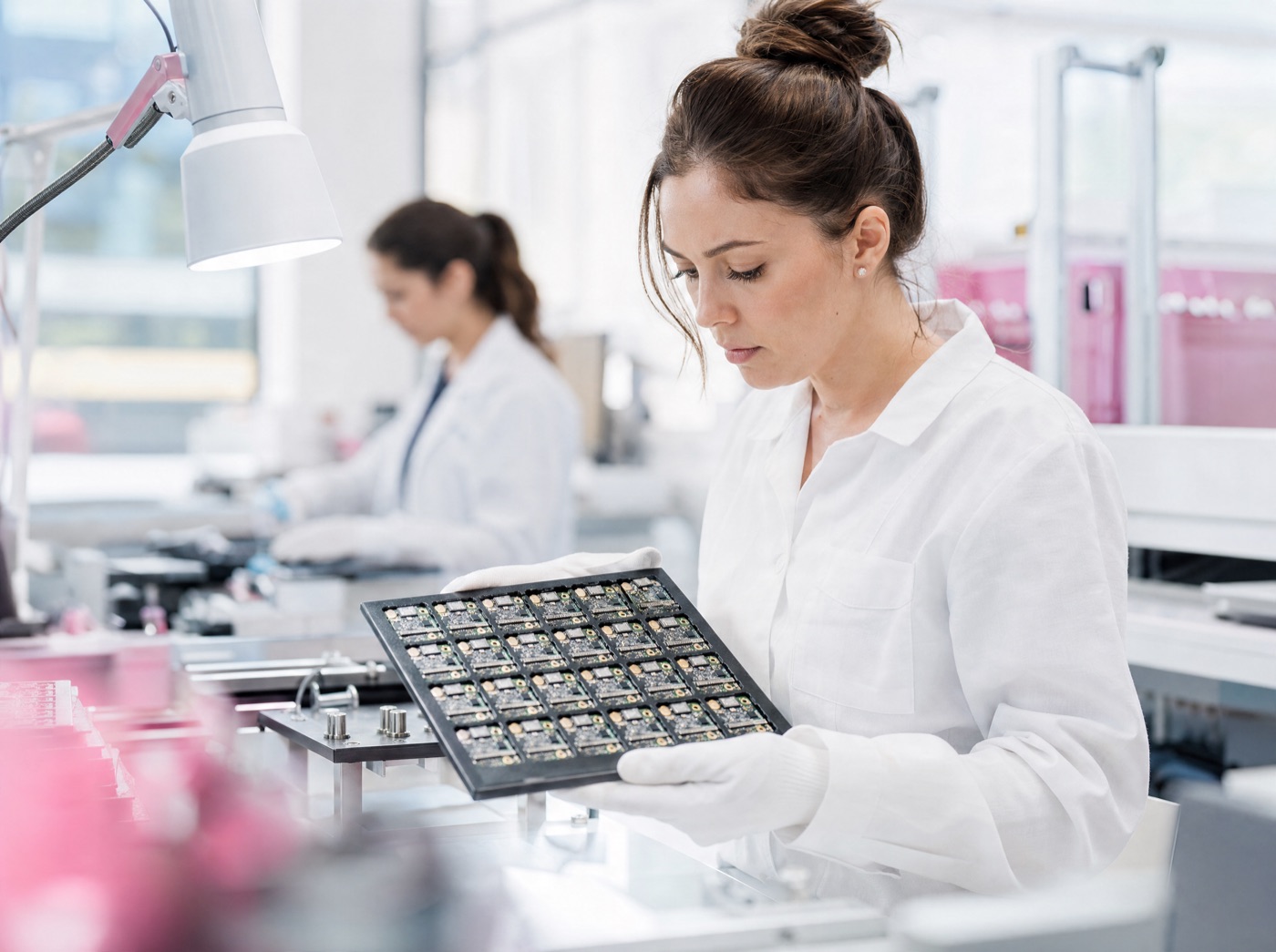 Small-batch electronics assembly line